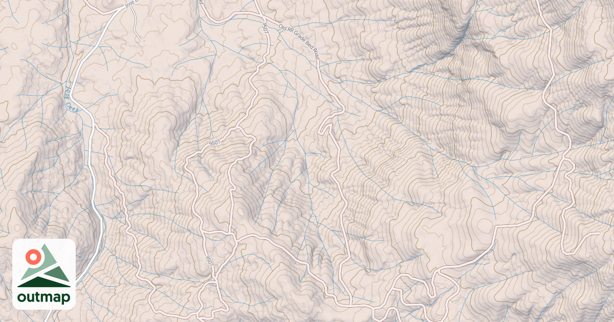 Map of CLOVIS RUN