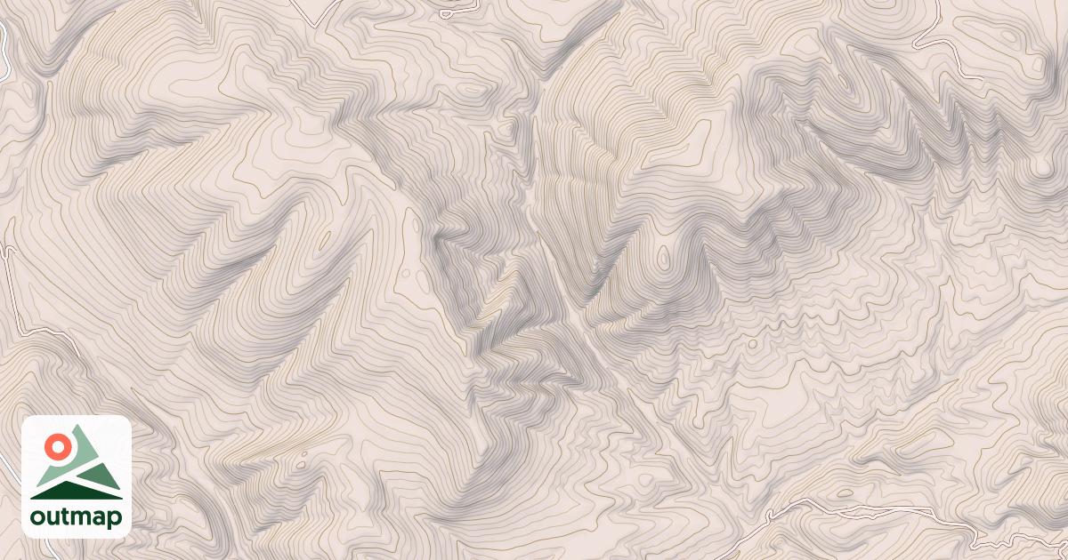 Map of Basin Creek
