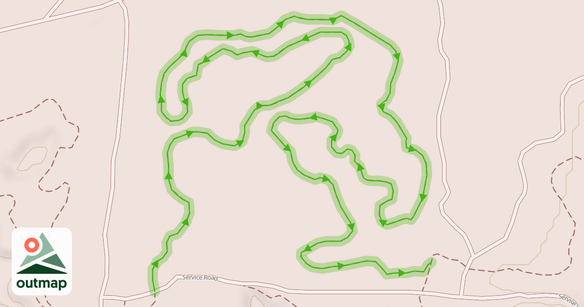 Map of Sand Pine