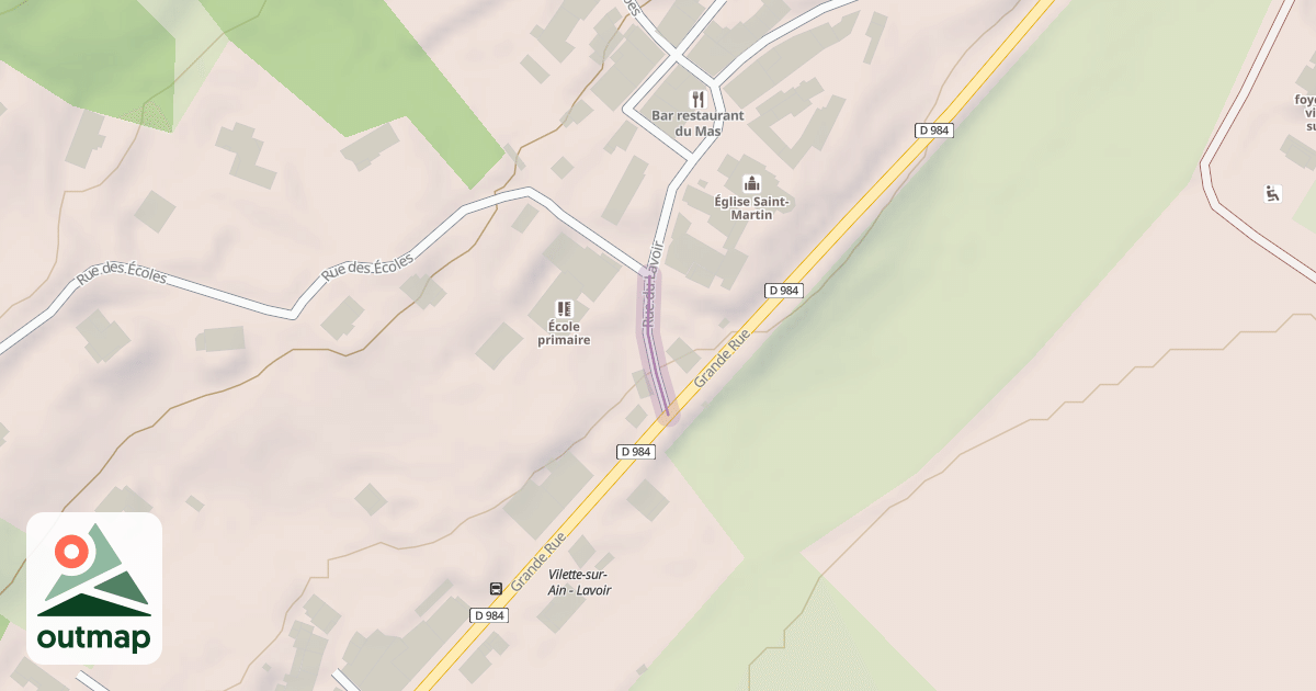 Map of Rue du Lavoir