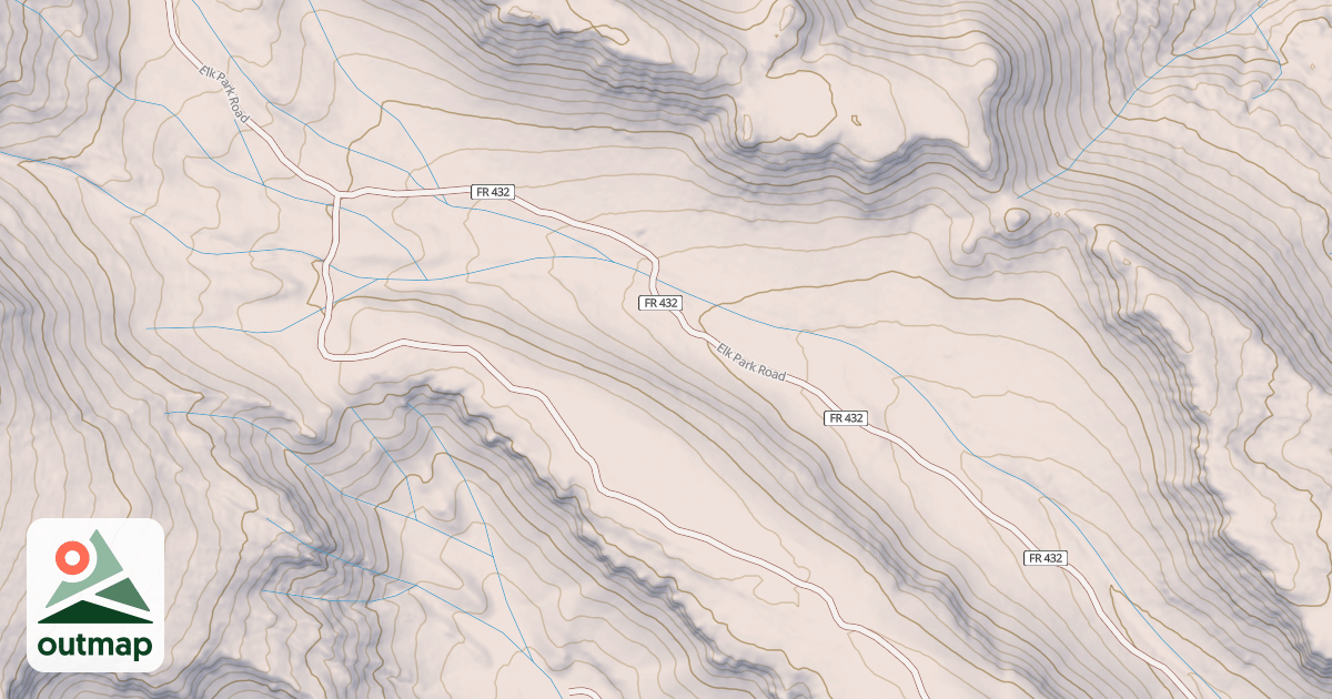 Map of ELK PARK