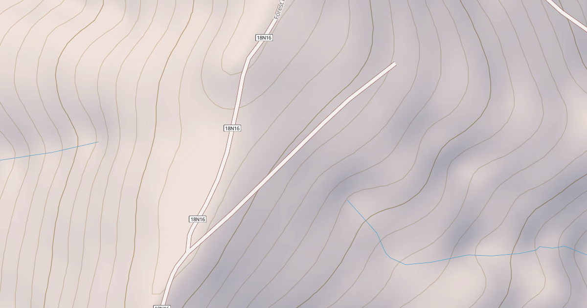 Map preview of SHELLY CREEK RIDGE
