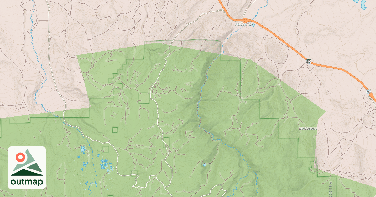Map of ARLINGTON