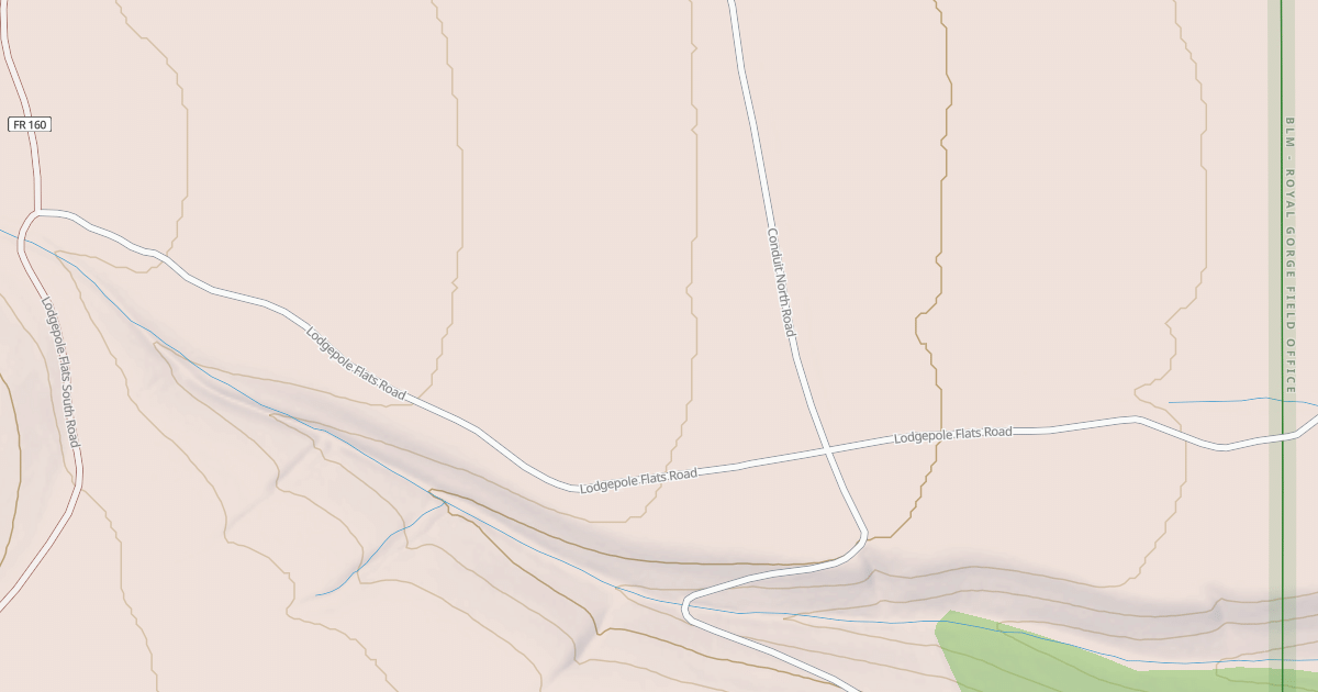 Map preview of LODGEPOLE FLATS