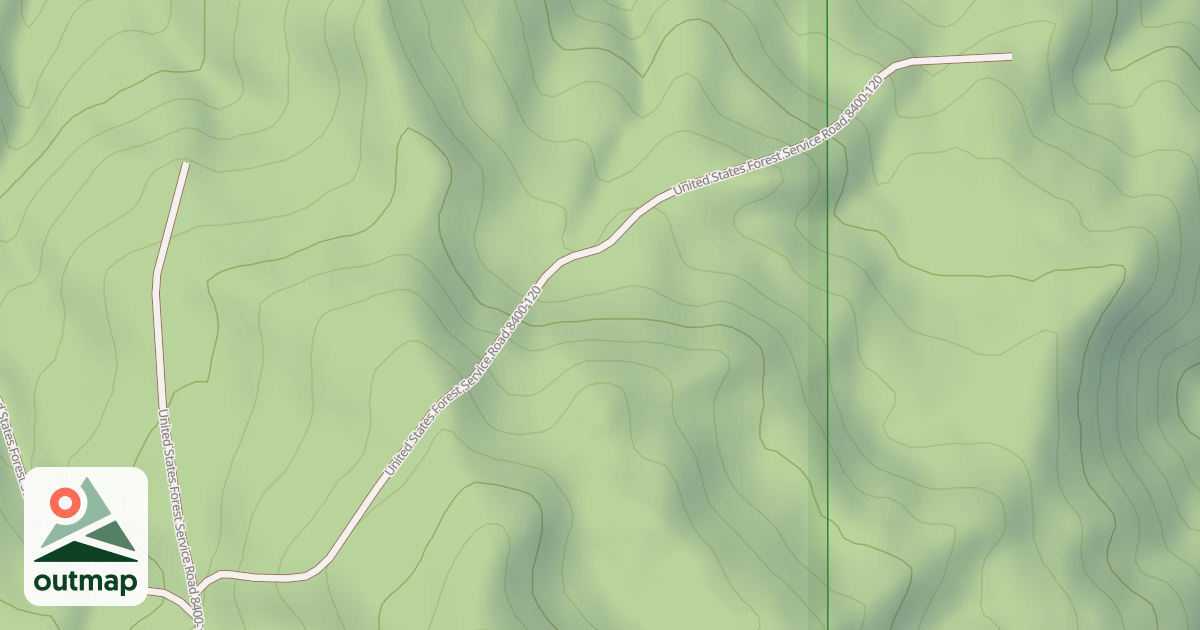 Map of USFS Motor Vehicle Use Map Roads {711C9478-383D-470E-B72E-D7BAE2F04347}