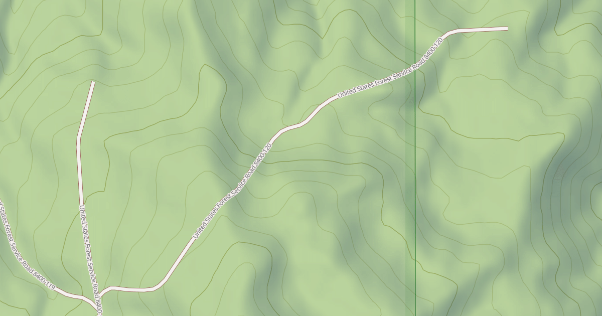 Map preview of USFS Motor Vehicle Use Map Roads {711C9478-383D-470E-B72E-D7BAE2F04347}