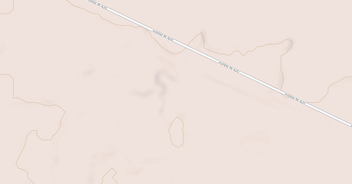 Map preview of CRANBERRY LAKE SPUR A
