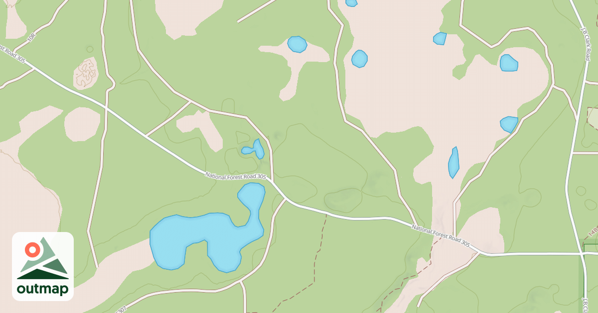 Map of NORTH PASTURE
