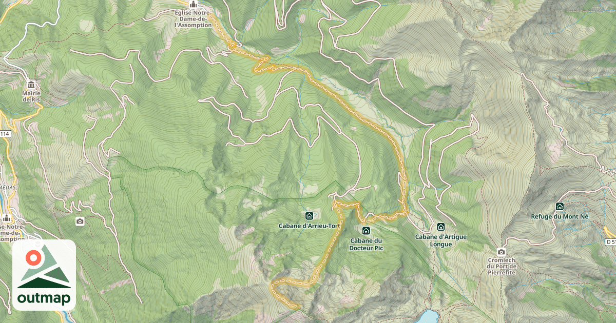 Map of Montious — Bareilles