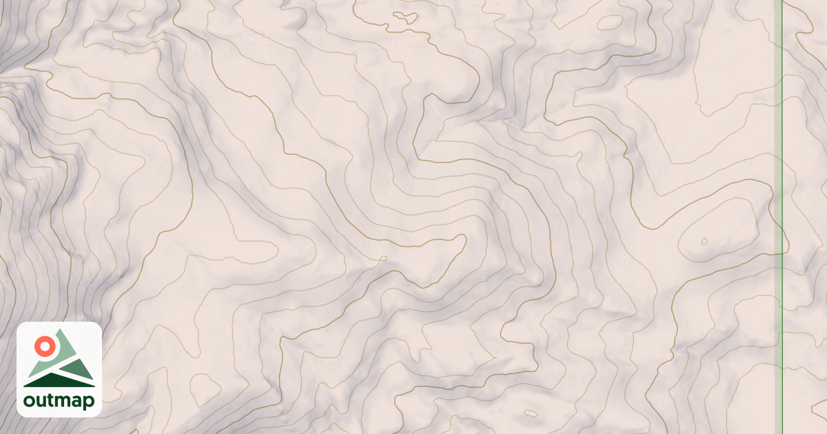 Map of BRIGGS CANYON RIGHT FORK