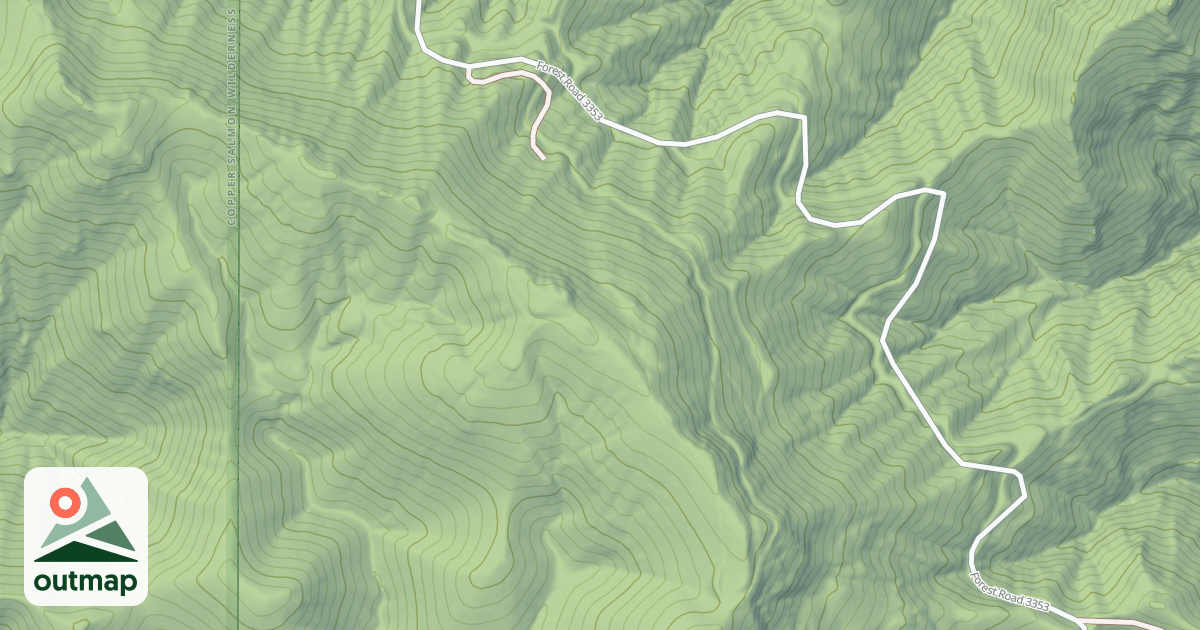 Map of BARKLOW RIDGE
