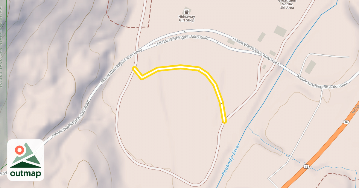 Map of Bellows Loop