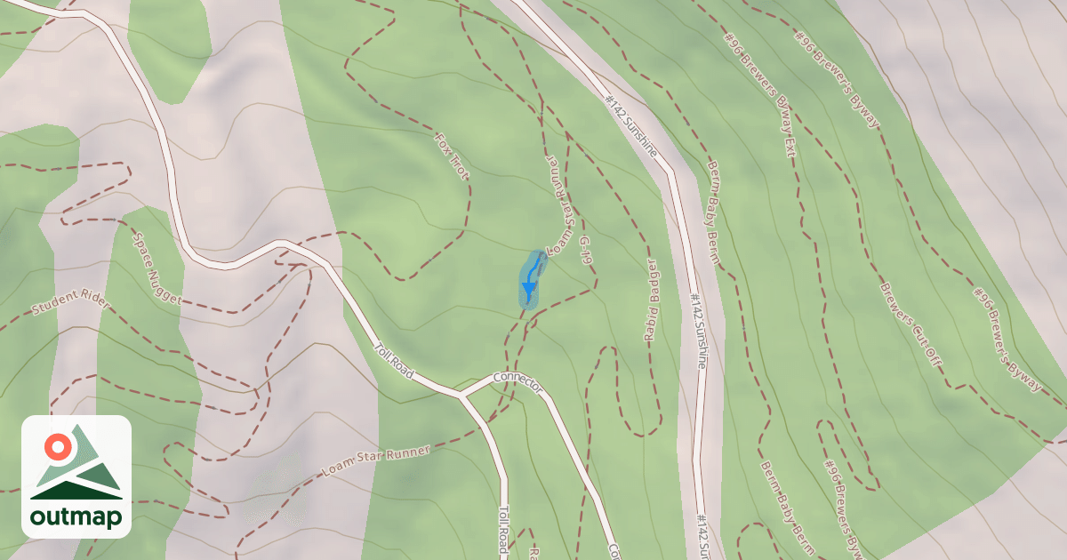 Map of Loam Star Runner