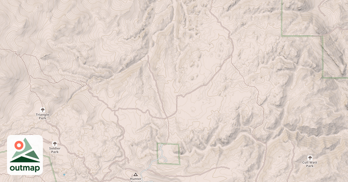 Map of ROCK CREEK
