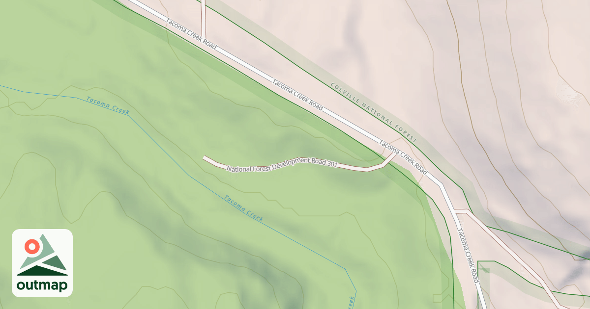 Map of USFS Motor Vehicle Use Map Roads {66D0BE3D-42EA-468A-8AFB-4AF423EFF8FD}