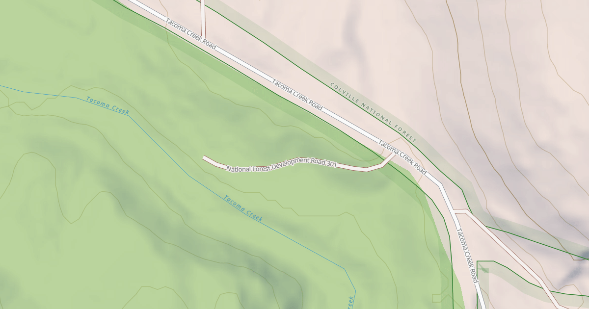 Map preview of USFS Motor Vehicle Use Map Roads {66D0BE3D-42EA-468A-8AFB-4AF423EFF8FD}