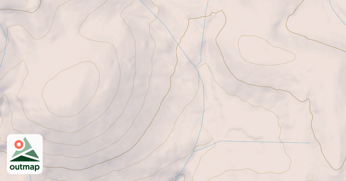 Map of BOULDER SPUR