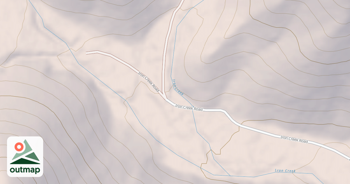 Map of IRON CREEK