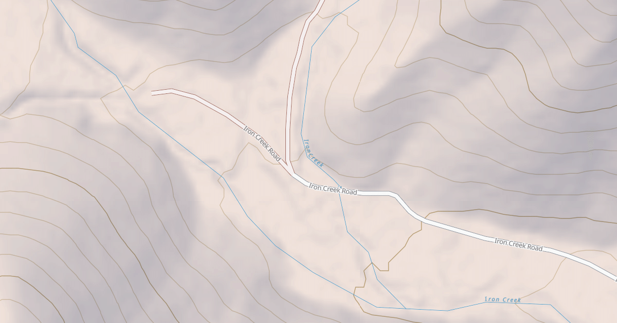 Map preview of IRON CREEK