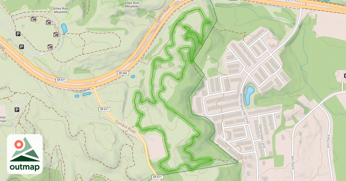 Map of Apple Orchard Loop