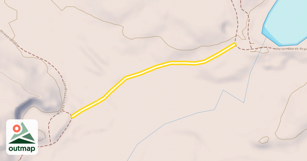 Map of Logger's Loop (Olive)