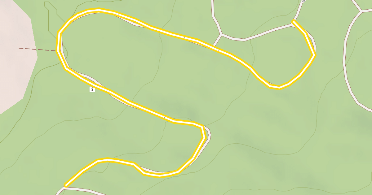 Map preview of Girdwood 5K Nordic Ski Loop