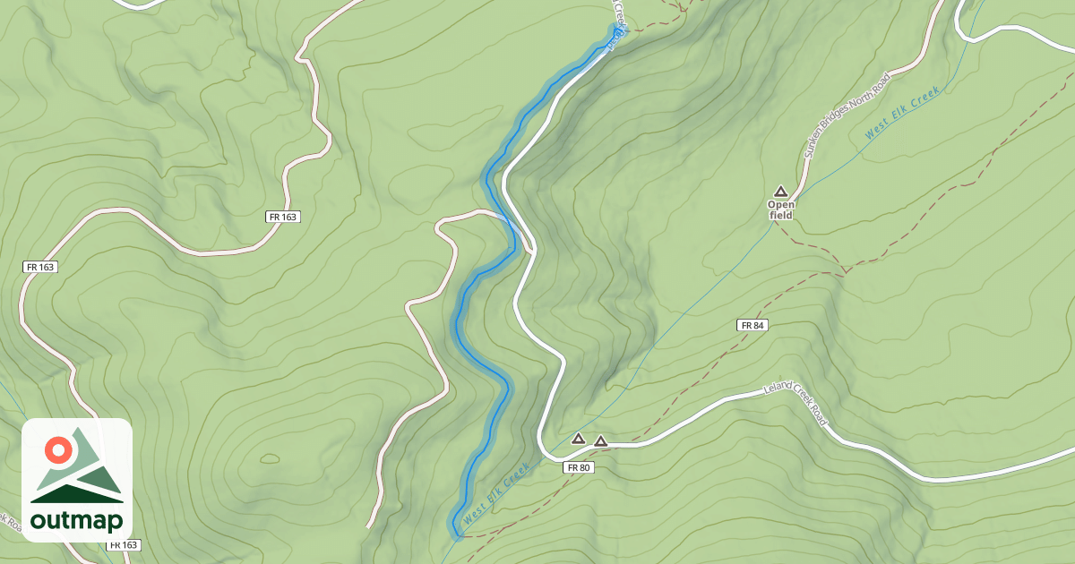 Map of Upper Iko Trail