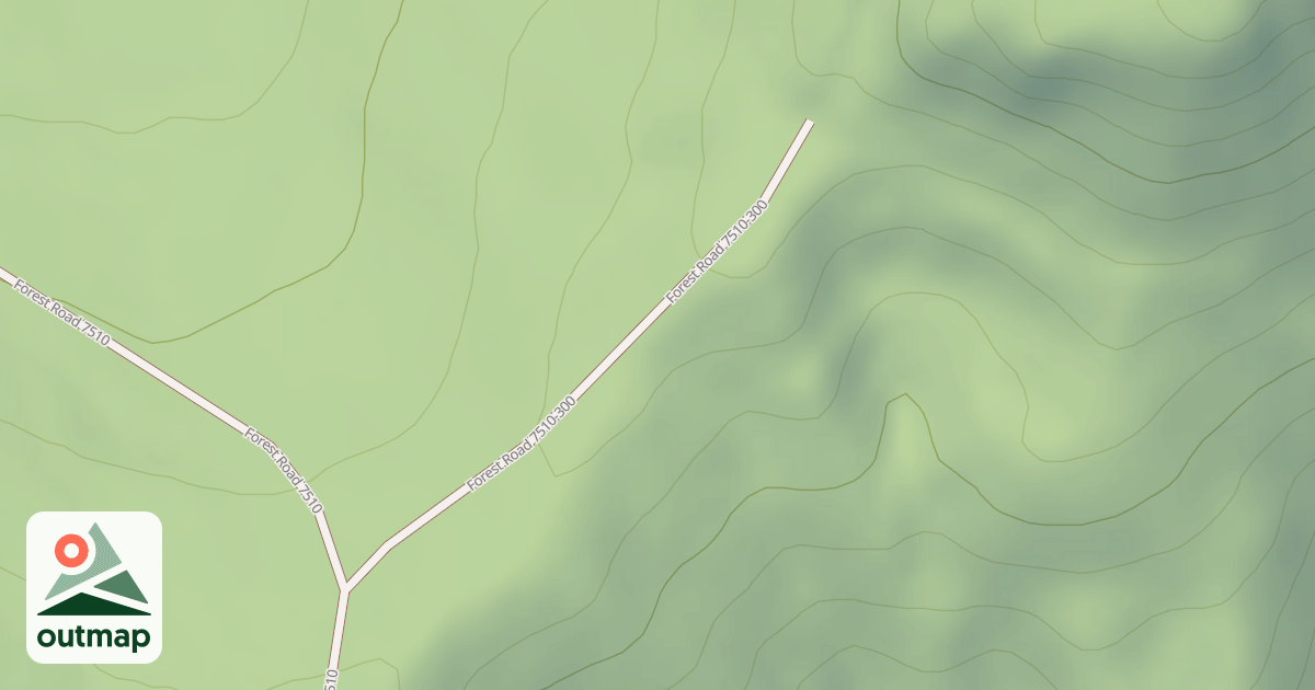 Map of USFS Motor Vehicle Use Map Roads {BFEEA404-C606-4F56-814C-B9823F35D954}