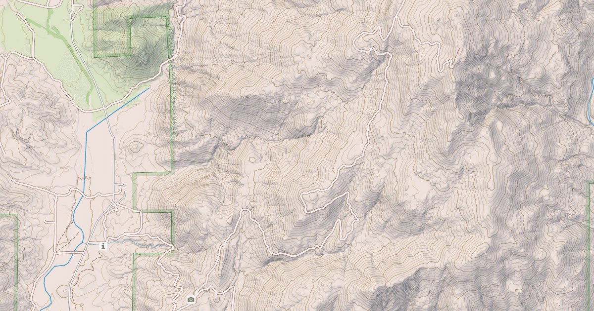 Map preview of BLACK MOUNTAIN