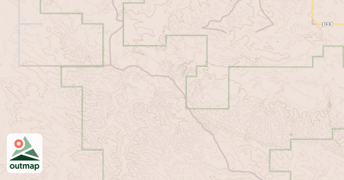 Map of LIMESTONE BUTTE