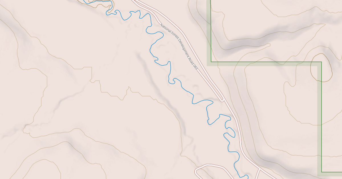 Map preview of QUINN RIDGE SPUR G
