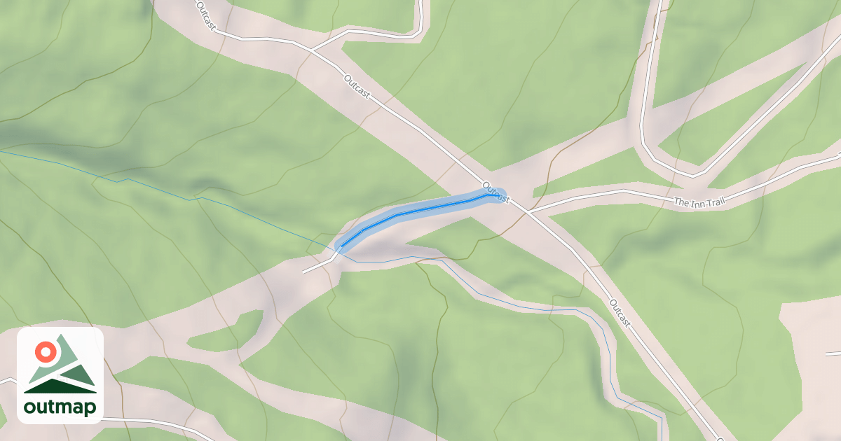 Map of The Inn Trail