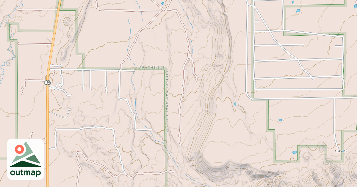 Map of USFS National Forest System Roads {9B032C0F-1FAE-44FE-B872-BFC497C90FEF}