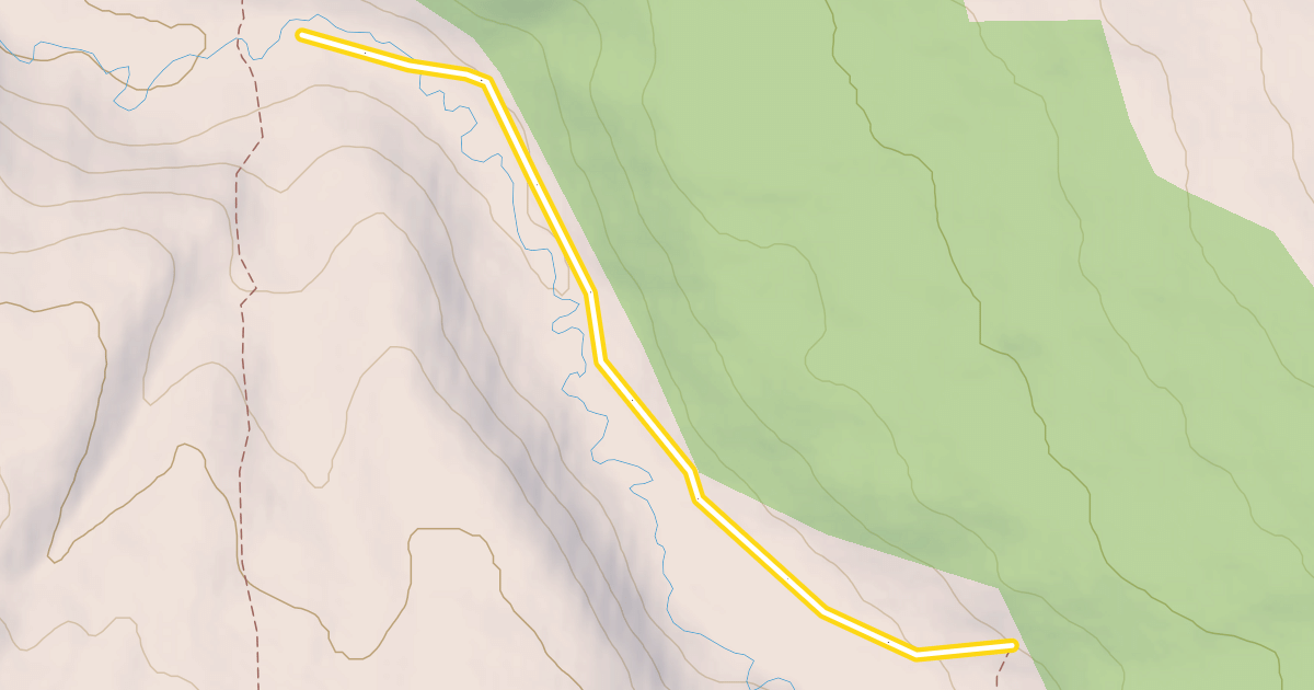 Map preview of Marathon Connector Trail