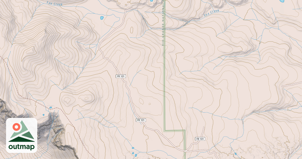 Map of FOX CR
