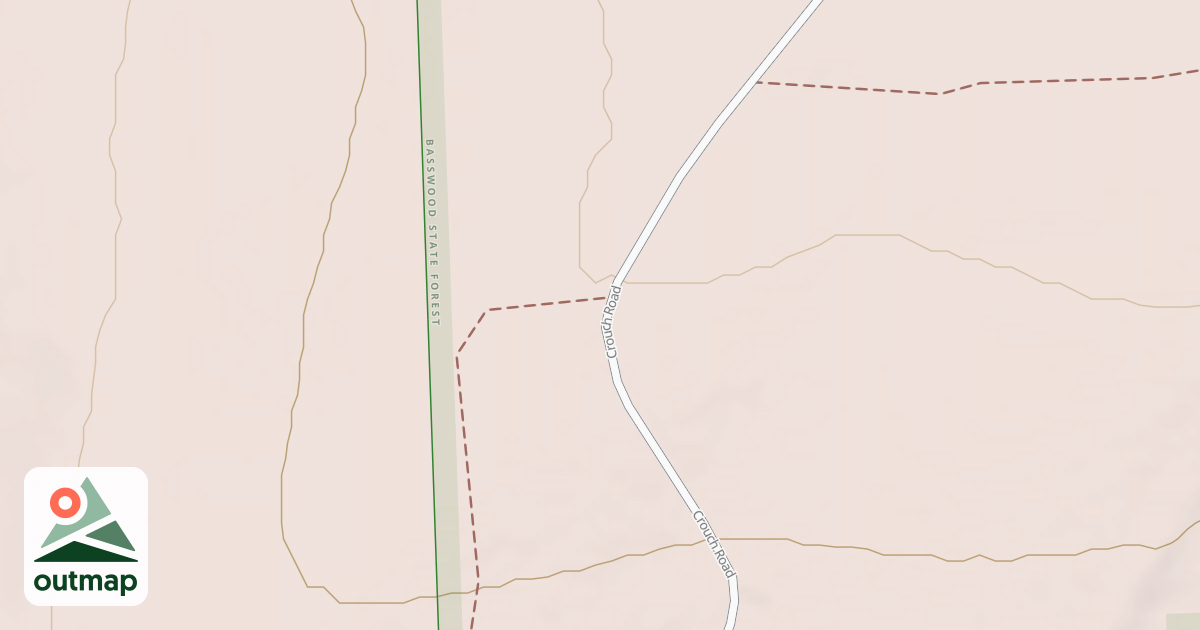 Map of Dr. Crouch Truck Trail