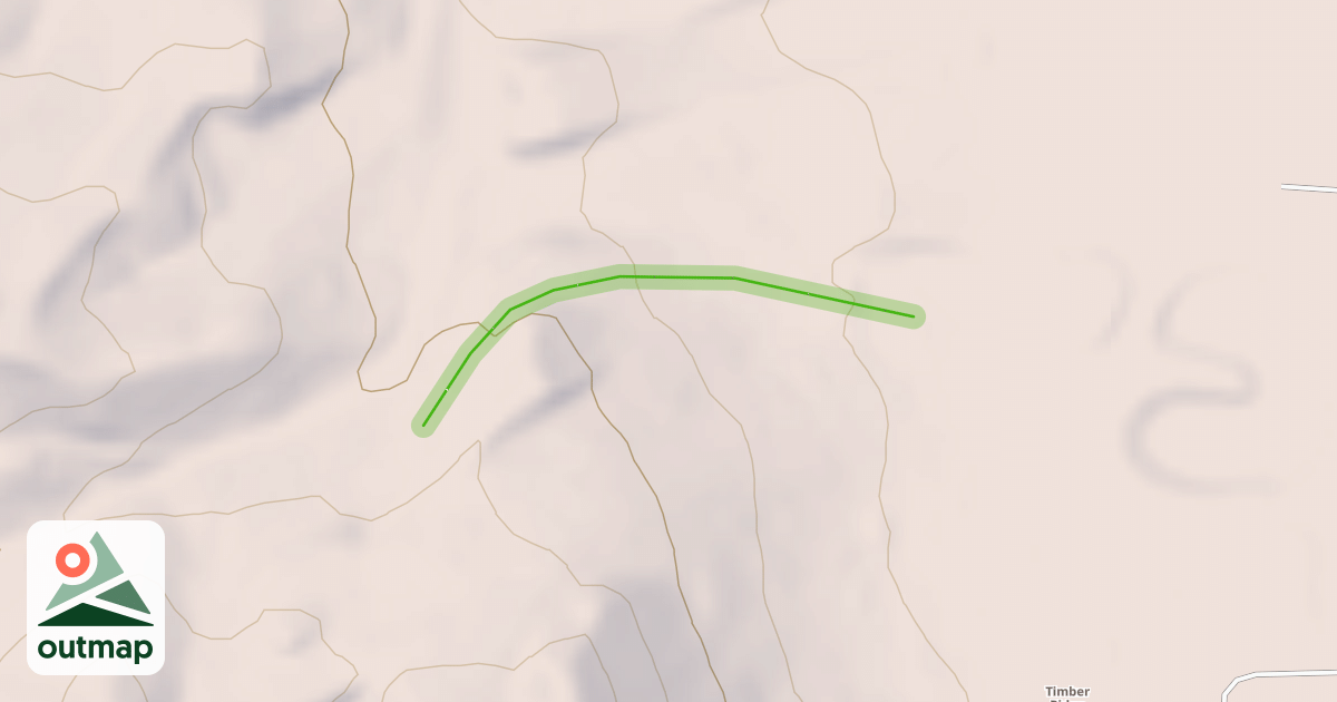 Map of Dean's Pass