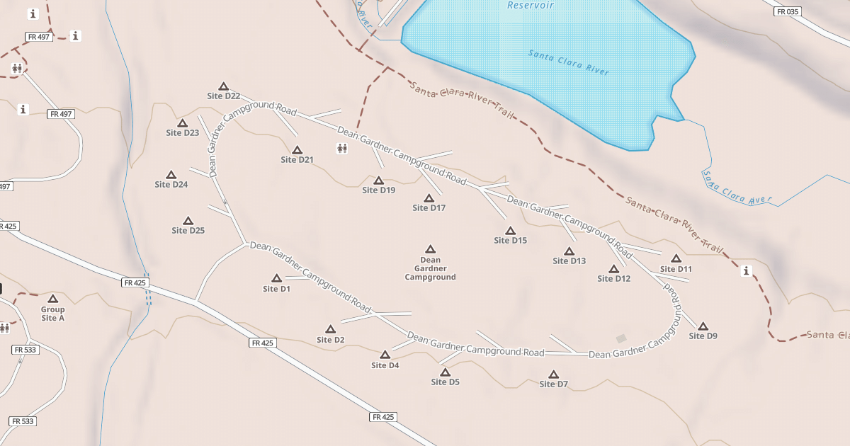 Map preview of DEAN GARDNER CG