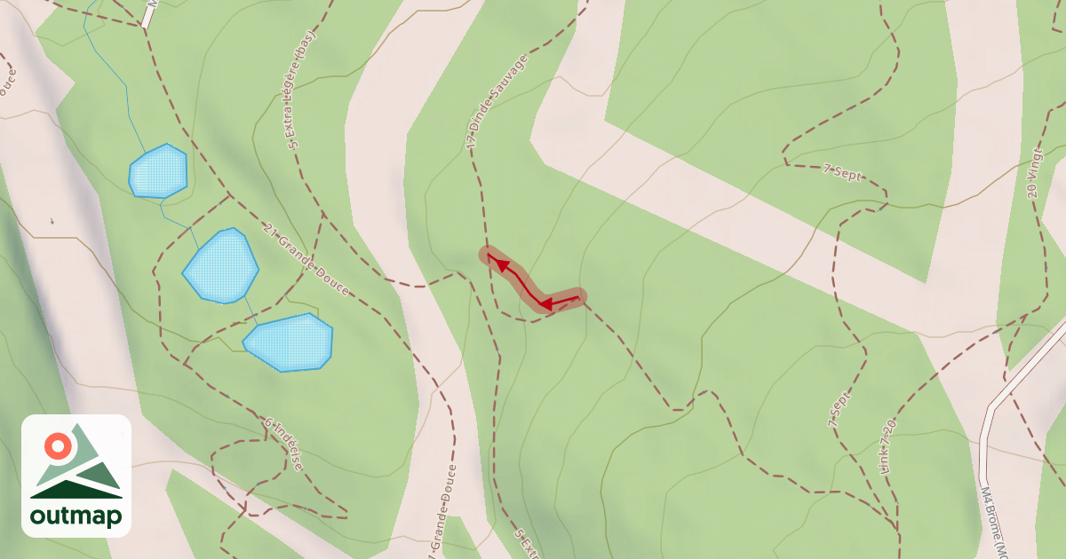 Map of 17 Dinde Sauvage