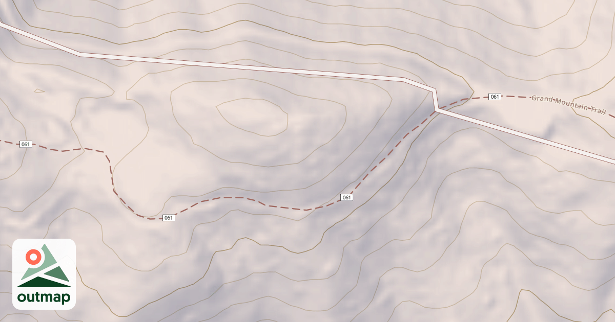 Map of Grand Mountain