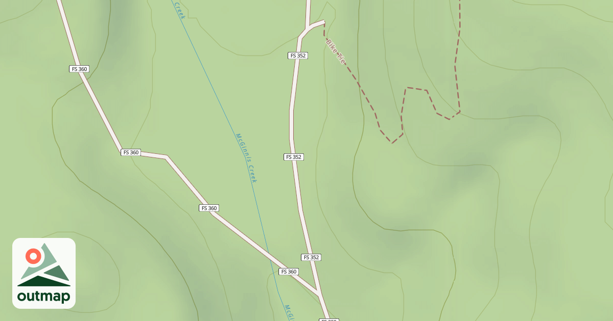 Map of USFS Motor Vehicle Use Map Roads {57113F6B-0189-449C-A86D-F438DAB50636}