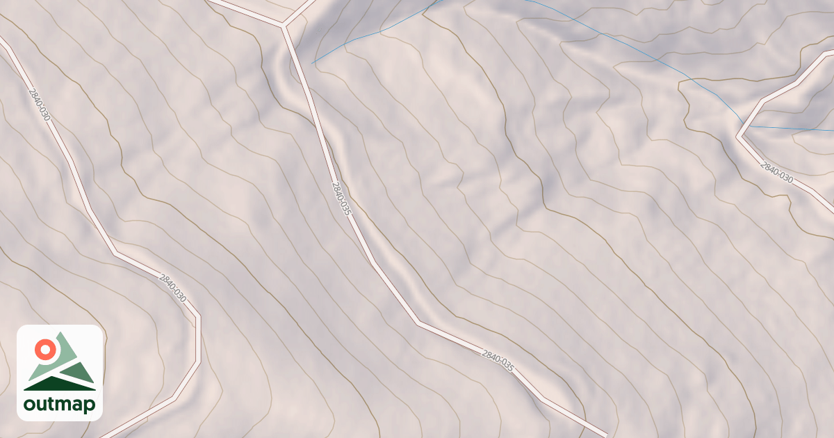 Map of USFS National Forest System Roads {9210E97F-6586-42F4-8EFB-E6D6F930B022}