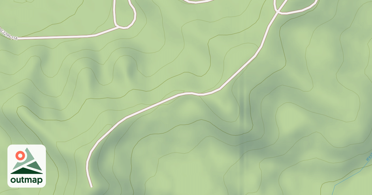 Map of USFS Motor Vehicle Use Map Roads {A0F5E142-F897-44F5-B39B-B86F86ED4FA3}