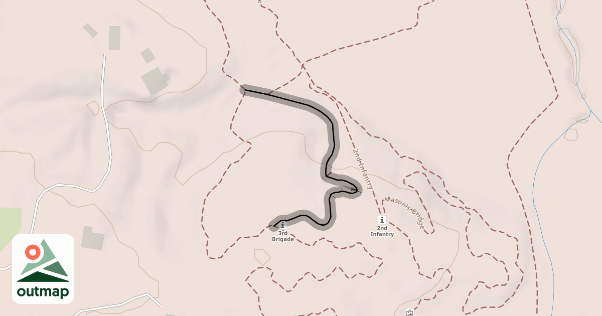 Map of 3rd Brigade