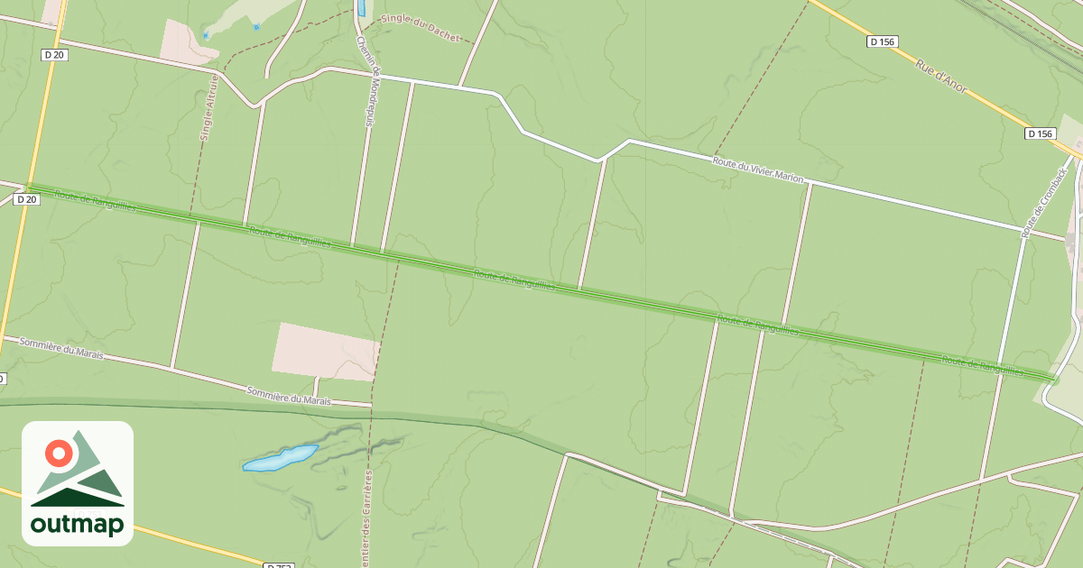 Map of Route de Ranguillies