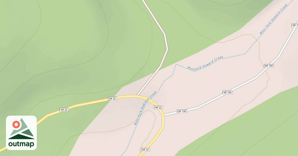 Map of USFS National Forest System Roads {32858083-D2F4-458E-BEA7-A1C53DC3C20B}