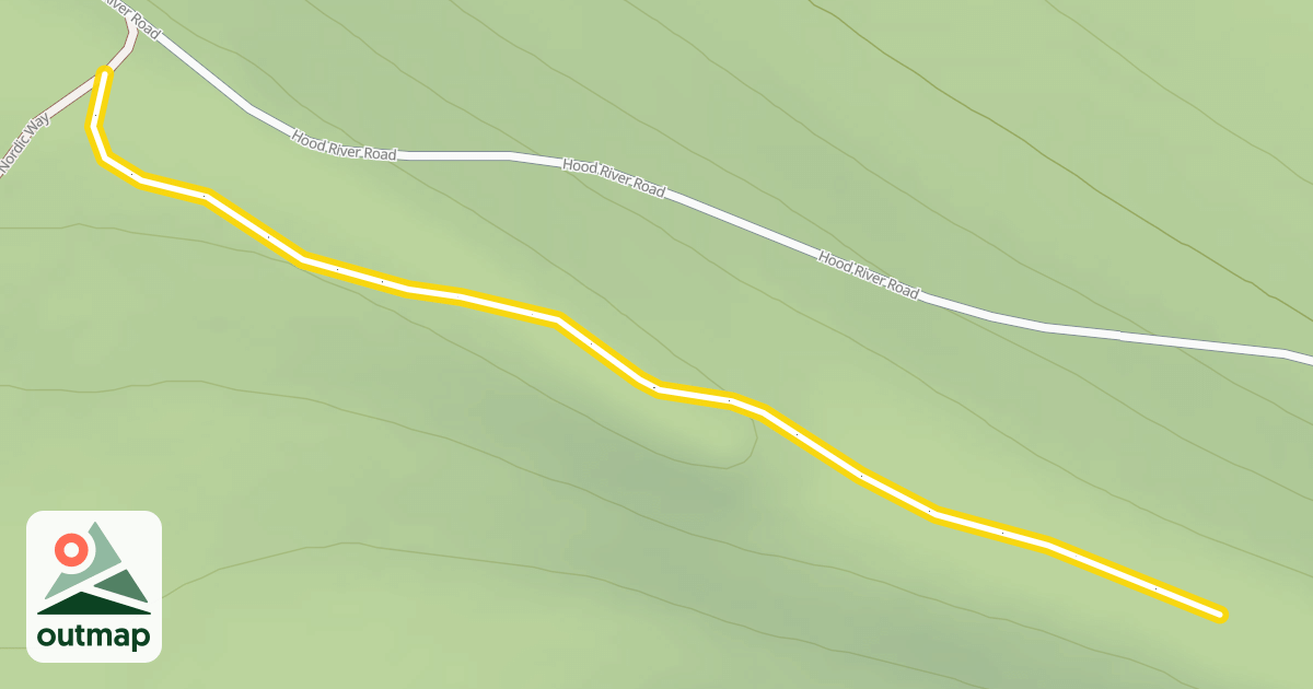 Map of Vista Ridge Trail