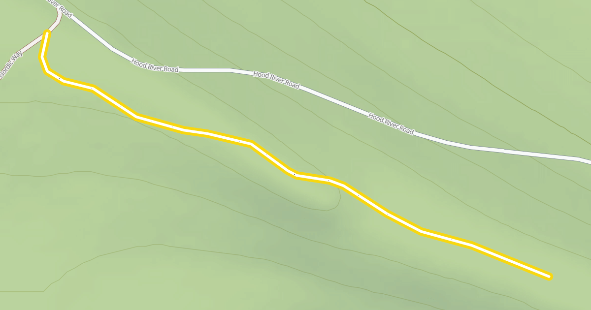 Map preview of Vista Ridge Trail