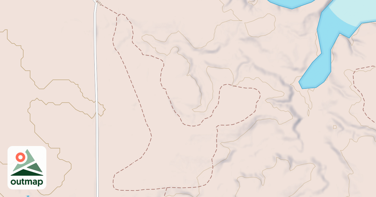 Map of Salamonie Bridle Trail in Wabash