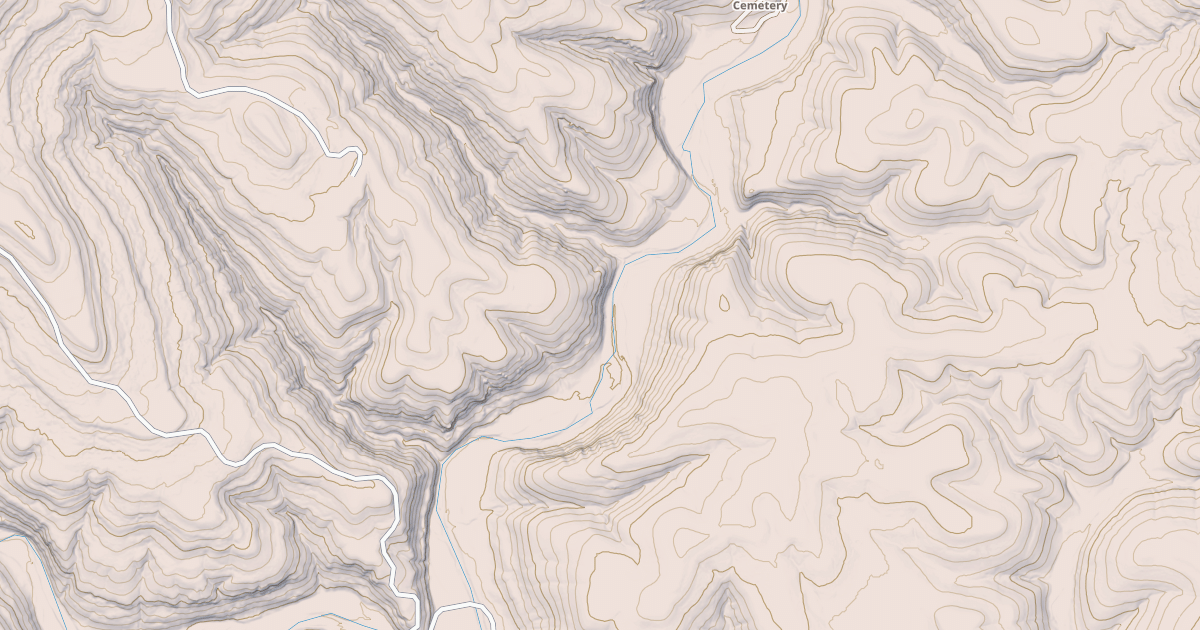 Map preview of SULPHUR CUT-OFF